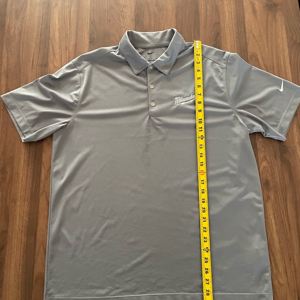 Nike Gray Polo Shirt for Men
